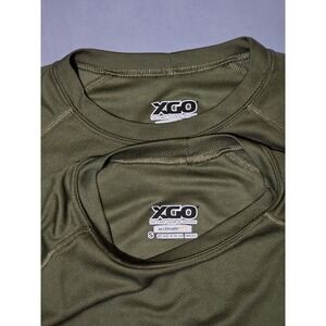 XGO Lot Shirt Mens Small Green Acclimate Dry Performance Base‎ Layer